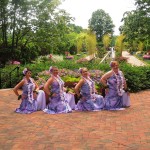girls bot. garden sit close